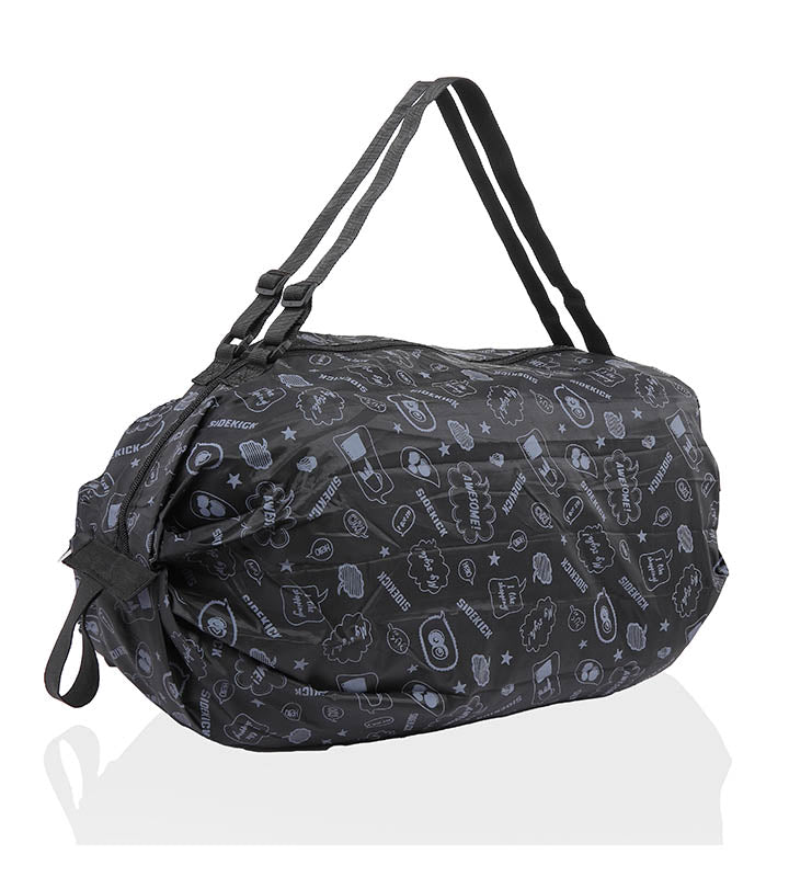 Sidekick Foldable Water Resistant Duffle / Shopping Bag for Everyday Use, Travel & Gifting