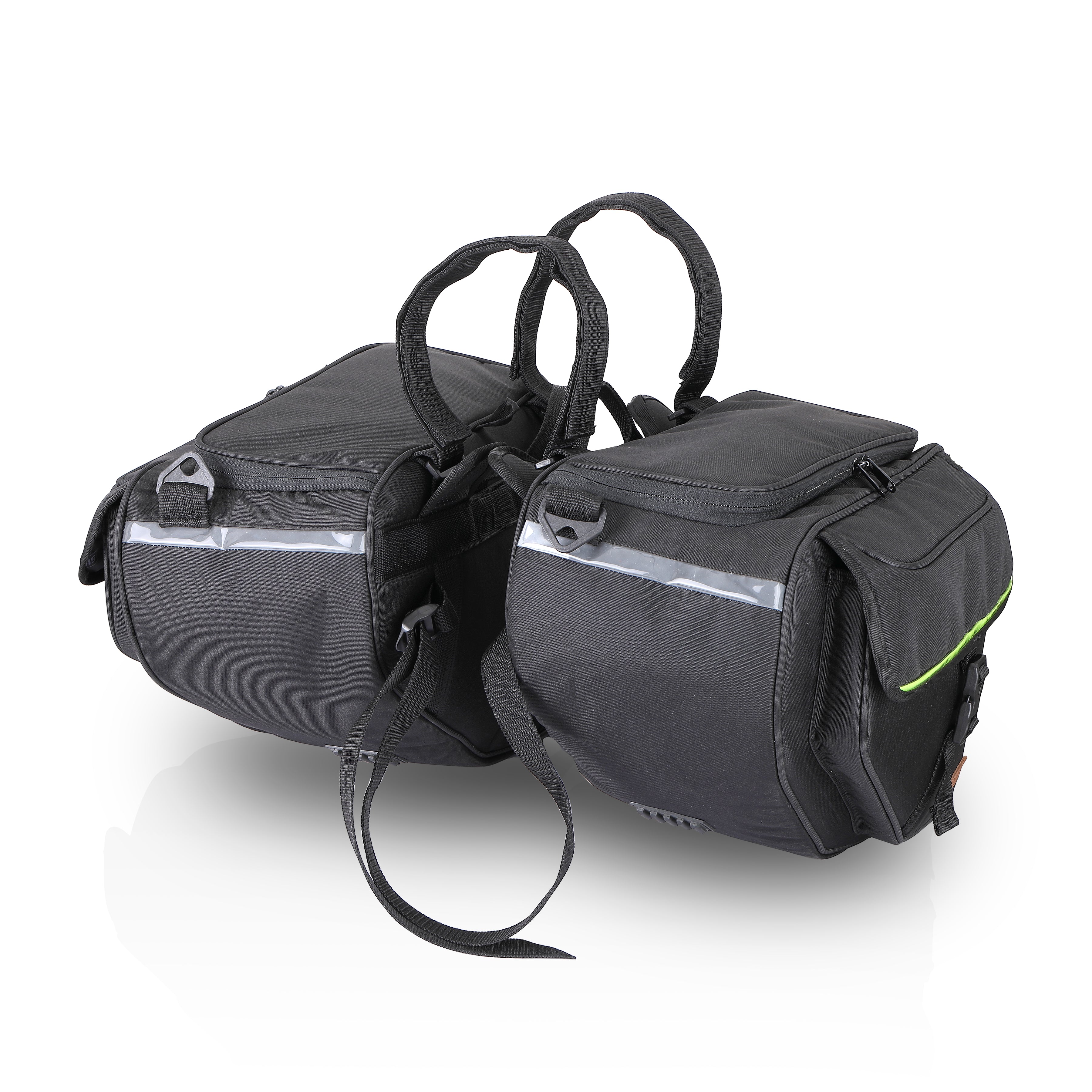 SideKick Combo 4: Magnetic 15Ltrs Tank bag plus 45Ltrs Sports Saddlebags. Both with Outer Rain Covers Included.