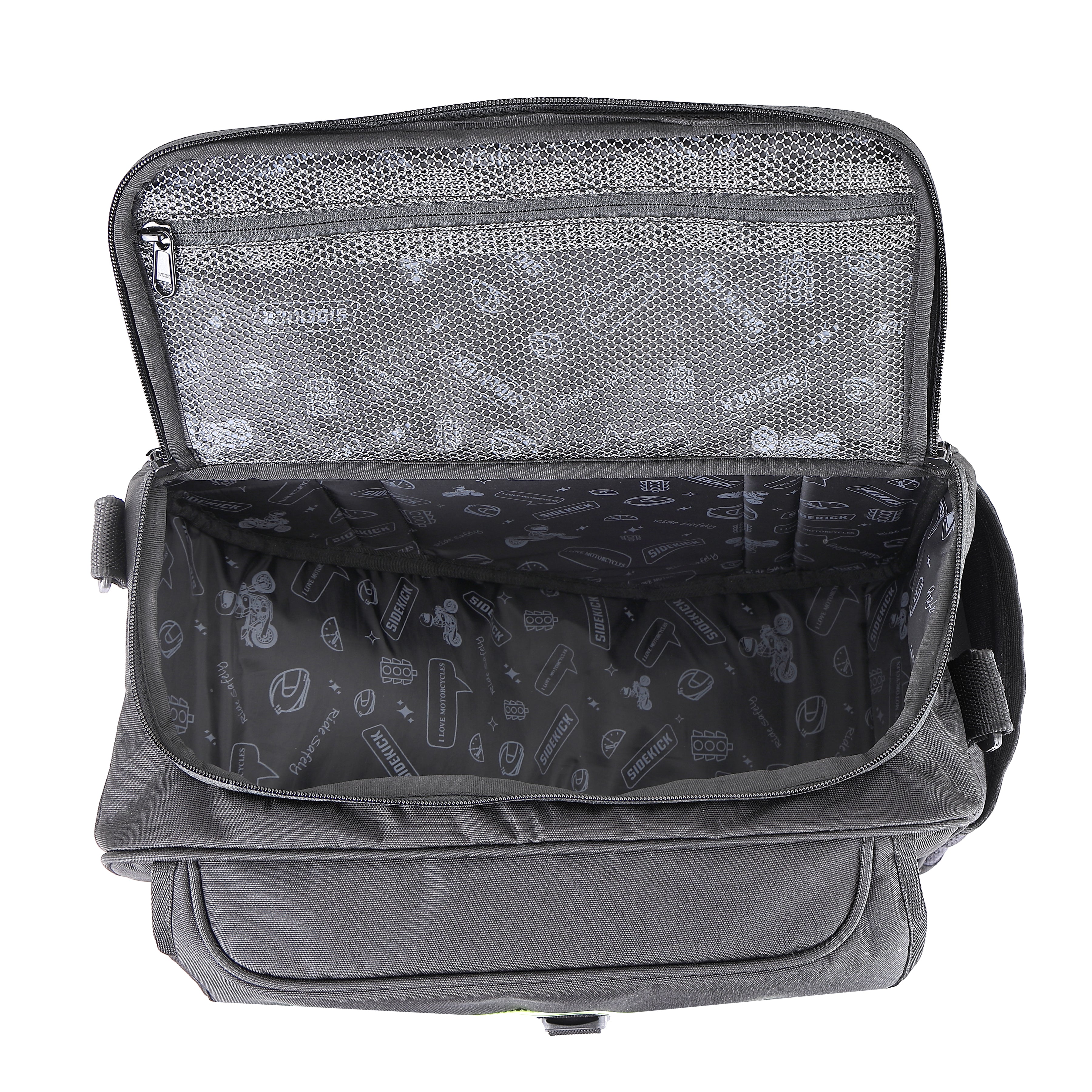 SideKick Combo 4: Magnetic 15Ltrs Tank bag plus 45Ltrs Sports Saddlebags. Both with Outer Rain Covers Included.