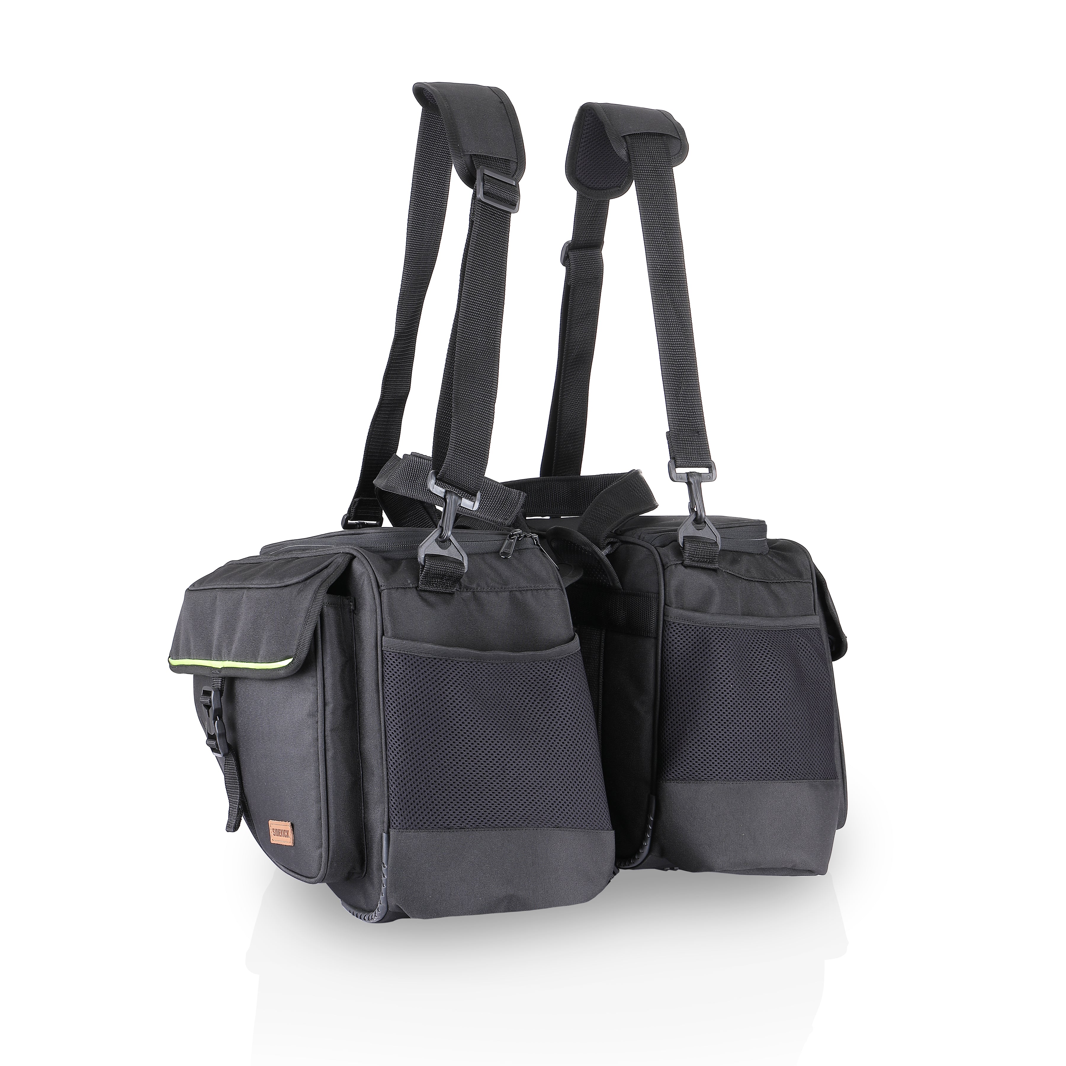 SideKick Combo 4: Magnetic 15Ltrs Tank bag plus 45Ltrs Sports Saddlebags. Both with Outer Rain Covers Included.