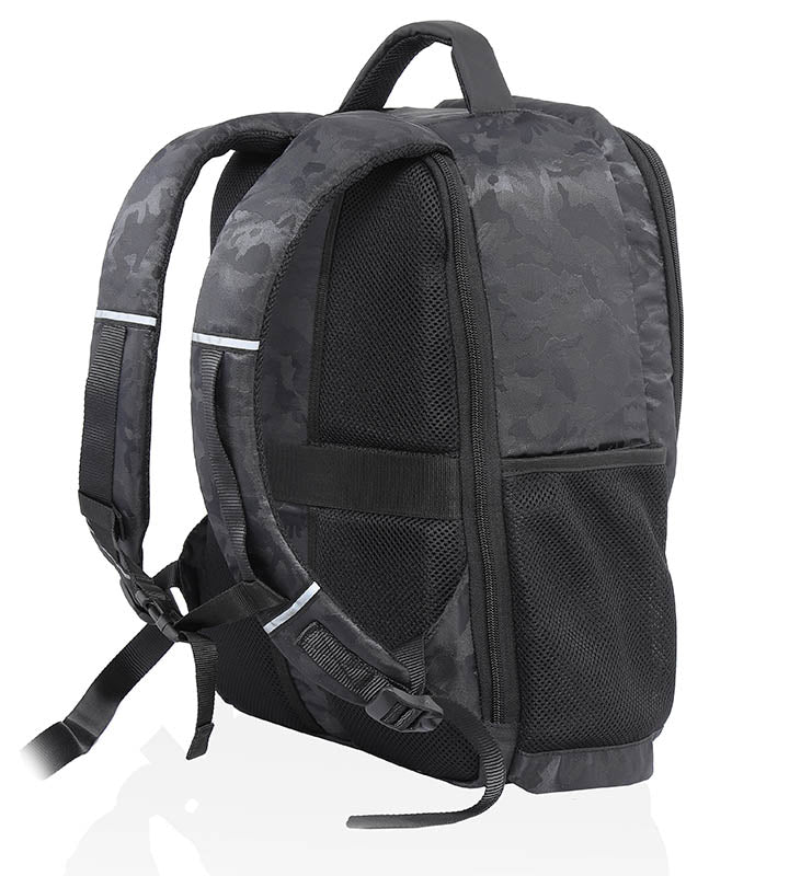 SideKick Falcon Backpack with Waterproof Rain Cover (Black Camo)