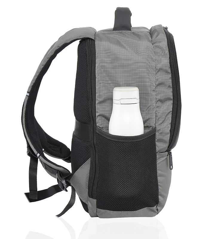 SideKick Falcon Backpack with Waterproof Rain Cover (Grey)