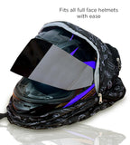 Sidekick Foldable Helmet Bag fits all full face and half face helmets.