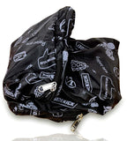 Sidekick Foldable Helmet Bag fits all full face and half face helmets.