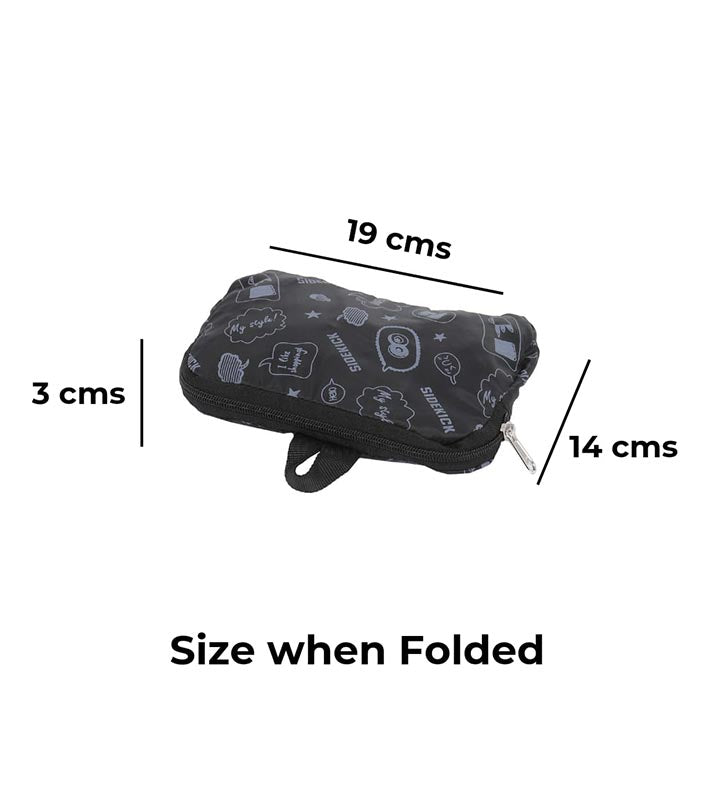 Sidekick Foldable Water Resistant Backpack for Everyday Use, Travel & Gifting