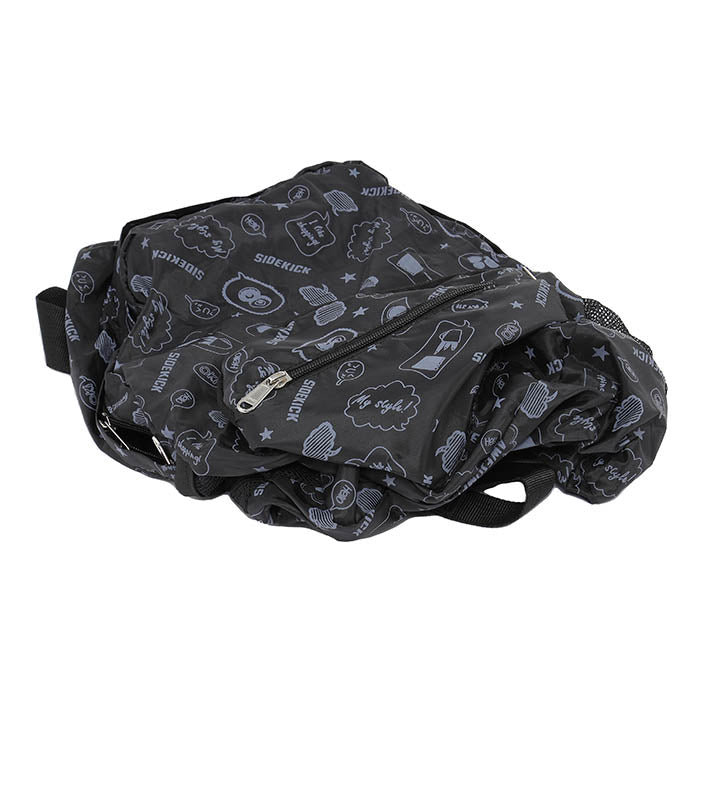 Sidekick Foldable Water Resistant Backpack for Everyday Use, Travel & Gifting
