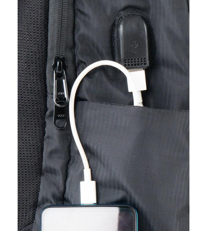 Robin 30L Laptop Backpack (Charcoal Black) GuardianGears