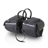 SideKick Sports Saddlebags with waterproof rain cover for all motorcycles with a saddle stay installed