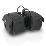 SideKick Saddlebags for All Motorcycles with a Straight Exhaust with Waterproof Rain Cover.