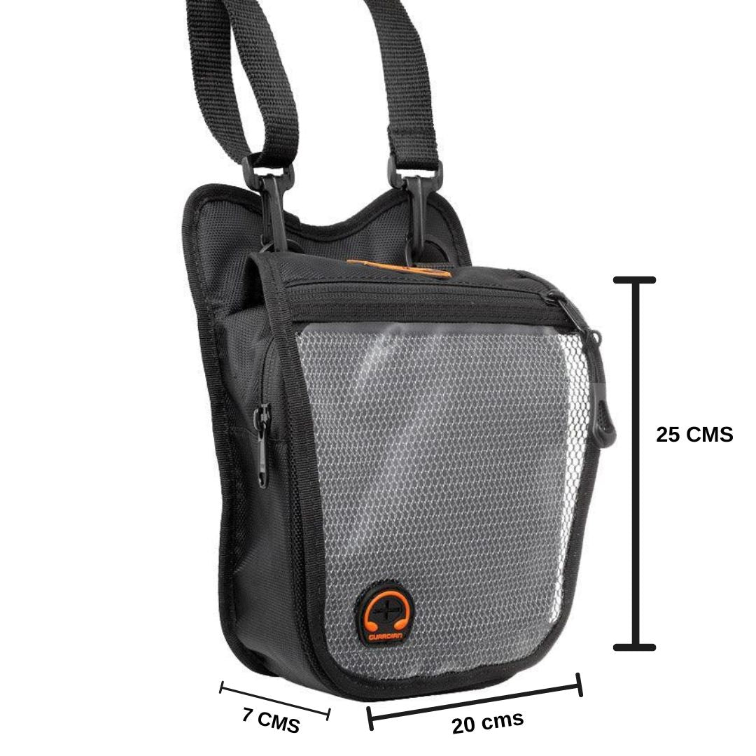 Wolverine Magnetic Tank Pouch with Rain Cover and Sling Strap