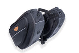Stallion Sports Expandable Waterproof Saddlebags For Up-Swept Exhaust with Rain Cover and Dry Bags
