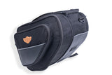 Stallion Sports Expandable Saddlebags For Up-Swept Exhaust with Rain Cover