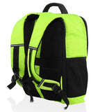 SideKick Falcon Backpack with Waterproof Rain Cover (Neon Green)