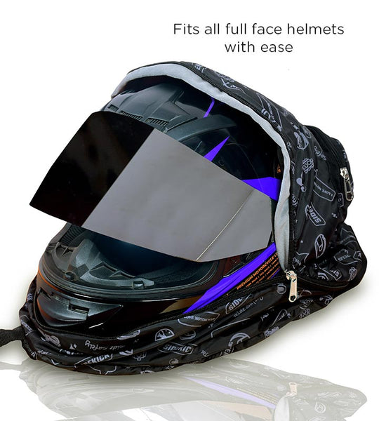 Sidekick Foldable Helmet Bag fits all full face and half face