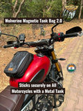 Guardian Gears Wolverine Magnetic 2.0 Tank Bag with Rain Cover