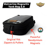 Guardian Gears Wolverine Magnetic 2.0 Tank Bag with Rain Cover