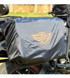 Alpha Semi Hard Waterproof Sports Panniers (For Up-Swept Exhausts) (50Ltrs) by Guardian Gears