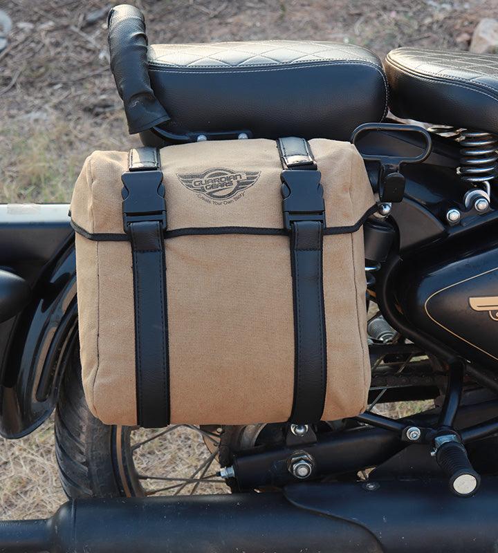 Royal Enfield Sierra Tactical Messenger Khaki Bag | Custom Elements