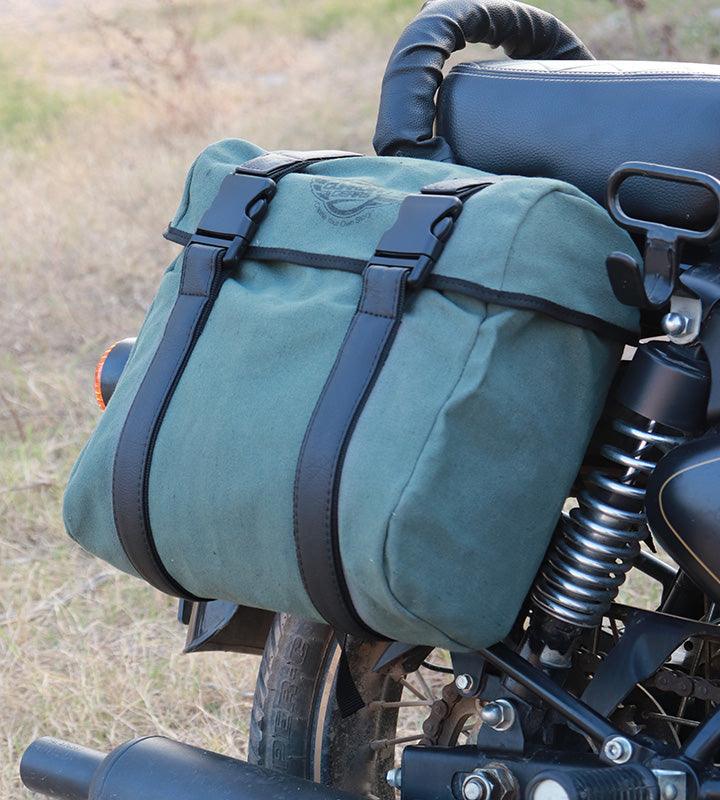 Buddy Single Side Canvas Bag 20Ltrs with Waterproof Rain Cover