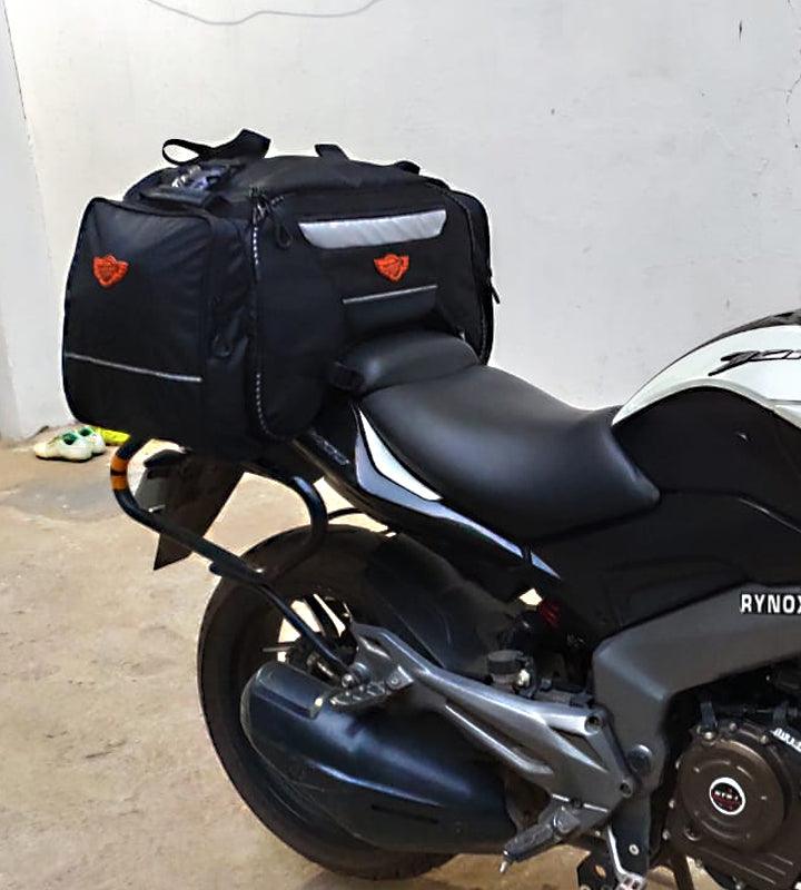 Rhino Mini 50L Waterproof Tail Bag with Rain Cover Dry Bag