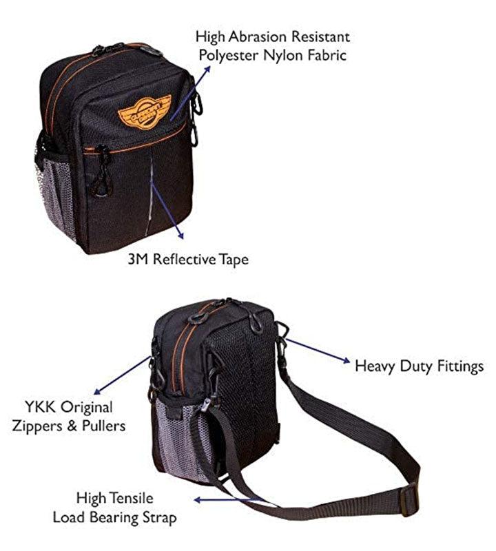 Dragon Sling Bag, Waist Bag, Thigh Bag for Motorbiking, Trekking, Hiki
