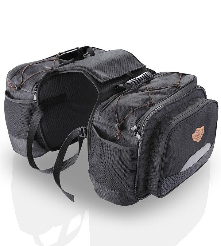 Black Water Proof Teflon Saddle Bags, Capacity: 25 - 75 Liters, For Bike  Long Travel at Rs 4500/each in Coimbatore