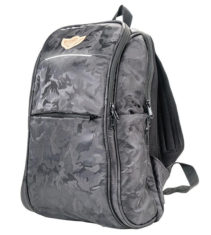 Robin 30L Laptop Backpack (Black Camo) GuardianGears